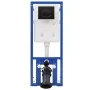 Inodoro de pared con cisterna oculta cerámica negro by vidaXL, Bathrooms - Ref: Foro24-3054479, Price: 321,71 €, Discount: %