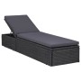 Juego de comedor para jardín 11 piezas ratán sintético negro de vidaXL, Conjuntos de jardín - Ref: Foro24-3057811, Precio: 2,...