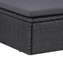 Juego de comedor para jardín 11 piezas ratán sintético negro de vidaXL, Conjuntos de jardín - Ref: Foro24-3057811, Precio: 2,...