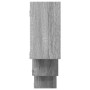 Estantería de pared madera ingeniería gris Sonoma 159x18x66 cm en Estanterías | Comprar online en Foru.es