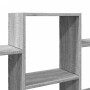 Estantería de pared madera ingeniería gris Sonoma 159x18x66 cm en Estanterías | Comprar online en Foru.es