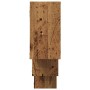 Estantería de pared madera ingeniería envejecida 159x18x66 cm en Estanterías | Comprar online en Foru.es