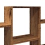 Estantería de pared madera ingeniería envejecida 159x18x66 cm en Estanterías | Comprar online en Foru.es