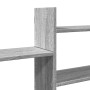 Estante de pared madera ingeniería gris Sonoma 167,5x18x68 cm en Estanterías | Comprar online en Foru.es