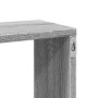 Estante de pared madera ingeniería gris Sonoma 167,5x18x68 cm en Estanterías | Comprar online en Foru.es