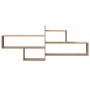 Estante pared madera ingeniería roble artisian 167,5x18x68 cm en Estanterías | Comprar online en Foru.es