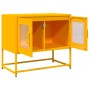Mueble TV acero laminado en frío amarillo mostaza 68x39x60,5 cm en Muebles TV | Comprar online en Foru.es