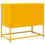 Mueble TV acero laminado en frío amarillo mostaza 68x39x60,5 cm en Muebles TV | Comprar online en Foru.es