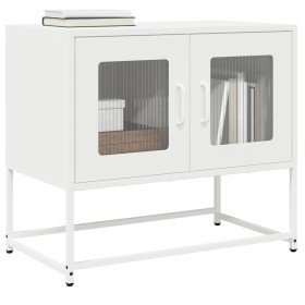 Mueble para TV acero laminado en frío blanco 68x39x60,5 cm en Muebles TV | Comprar online en Foru.es