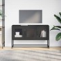 Mueble para TV acero laminado en frío negro 100,5x39x60,5 cm en Muebles TV | Comprar online en Foru.es