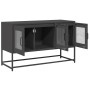Mueble para TV acero laminado en frío negro 100,5x39x60,5 cm en Muebles TV | Comprar online en Foru.es