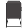 Mueble para TV de acero negro 100,5x39x60,5 cm en Muebles TV | Comprar online en Foru.es