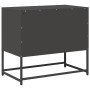 Mueble para TV de acero negro 68x39x60,5 cm en Muebles TV | Comprar online en Foru.es