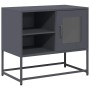 Mueble para TV de acero gris antracita 68x39x60,5 cm en Muebles TV | Comprar online en Foru.es