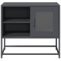 Mueble para TV de acero gris antracita 68x39x60,5 cm en Muebles TV | Comprar online en Foru.es