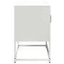 Mueble para TV de acero blanco 68x39x60,5 cm en Muebles TV | Comprar online en Foru.es