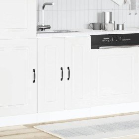 Mueble bajo para fregadero Kalmar blanco 60x46x81,5 cm en Armarios de cocina | Comprar online en Foru.es