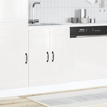 Mueble bajo para fregadero Kalmar blanco brillo 60x46x81,5 cm en Armarios de cocina | Comprar online en Foru.es