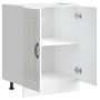 Mueble bajo para fregadero Kalmar blanco brillo 60x46x81,5 cm en Armarios de cocina | Comprar online en Foru.es