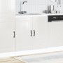 Mueble bajo para fregadero Kalmar blanco brillo 80x46x81,5 cm en Armarios de cocina | Comprar online en Foru.es