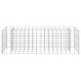 Arriate de gaviones de acero galvanizado 90x30x30 cm en Macetas y jardineras | Comprar online en Foru.es
