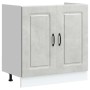 Mueble bajo para fregadero Kalmar gris hormigón 80x46x81,5 cm en Armarios de cocina | Comprar online en Foru.es