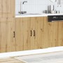 Mueble bajo para fregadero Kalmar roble artesanal 80x46x81,5 cm en Armarios de cocina | Comprar online en Foru.es