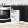 Mueble bajo de cocina Kalmar madera de ingeniería negra en Armarios de cocina | Comprar online en Foru.es