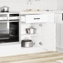 Mueble bajo de cocina Kalmar madera de ingeniería blanca en Armarios de cocina | Comprar online en Foru.es