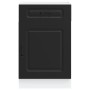 Mueble bajo de cocina Kalmar madera de ingeniería negra en Armarios de cocina | Comprar online en Foru.es