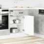 Mueble bajo de cocina Kalmar madera de ingeniería gris hormigón en Armarios de cocina | Comprar online en Foru.es