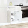 Mueble bajo cocina Kalmar madera ingeniería blanca alto brillo en Armarios de cocina | Comprar online en Foru.es