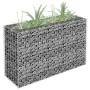 Arriate de gaviones de acero galvanizado 90x30x60 cm en Macetas y jardineras | Comprar online en Foru.es