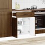 Mueble bajo de cocina Kalmar madera ingeniería de roble marrón en Armarios de cocina | Comprar online en Foru.es