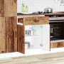 Mueble bajo de cocina Kalmar de madera antigua de ingeniería en Armarios de cocina | Comprar online en Foru.es