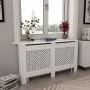 Cubiertas para radiador 2 unidades MDF blanco 152x19x81,5 cm de vidaXL, Accesorios para radiadores de calefacción - Ref: Foro...