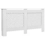Cubiertas para radiador 2 unidades MDF blanco 152x19x81,5 cm de vidaXL, Accesorios para radiadores de calefacción - Ref: Foro...