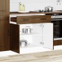 Mueble bajo de cocina Kalmar madera ingeniería de roble marrón en Armarios de cocina | Comprar online en Foru.es
