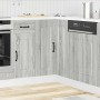 Mueble de cocina esquina Kalmar gris sonoma madera ingeniería en Armarios de cocina | Comprar online en Foru.es