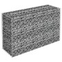 Arriate de gaviones de acero galvanizado 90x30x60 cm en Macetas y jardineras | Comprar online en Foru.es