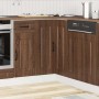 Mueble bajo esquinero de cocina Kalmar marrón roble en Armarios de cocina | Comprar online en Foru.es