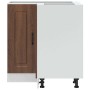 Mueble bajo esquinero de cocina Kalmar marrón roble en Armarios de cocina | Comprar online en Foru.es