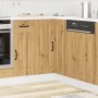 Mueble bajo esquinero cocina Kalmar madera de roble artesanal en Armarios de cocina | Comprar online en Foru.es