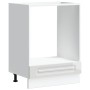 Mueble de horno Kalmar alto brillo blanco madera reconstituida en Armarios de cocina | Comprar online en Foru.es