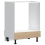 Mueble de horno Kalmar alto brillo blanco madera reconstituida en Armarios de cocina | Comprar online en Foru.es