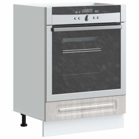 Mueble de horno Kalmar gris sonoma madera reconstituida en Armarios de cocina | Comprar online en Foru.es