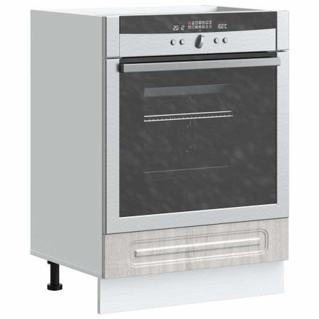 Mueble de horno Kalmar gris sonoma madera reconstituida en Armarios de cocina | Comprar online en Foru.es