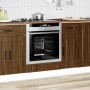 Mueble de horno Kalmar marrón roble madera reconstituida en Armarios de cocina | Comprar online en Foru.es