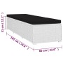 Tumbonas de jardín y mesita 3 piezas ratán sintético blanco de vidaXL, Tumbonas - Ref: Foro24-3057664, Precio: 328,37 €, Desc...