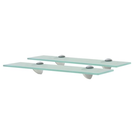 Estantes flotantes 2 unidades vidrio 8 mm 40x10 cm de vidaXL, Estantes y estanterías - Ref: Foro24-3051495, Precio: 24,33 €, ...